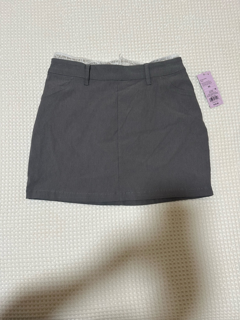 wild fable Charcoal Mini Skirt